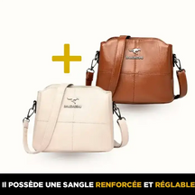 (Achetez 1, OBTENEZ 2 UNITÉS) Sac à main en Cuir Noble Megan® / Élevez votre style à un niveau supérieur