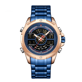 Montre chronographe NaviForce pour hommes