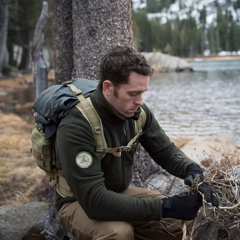 Veste tactique militaire pour homme - Thermique et imperméable