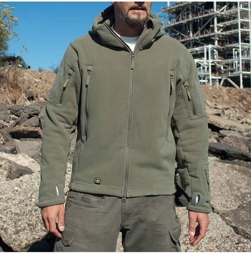 Veste tactique militaire pour homme - Thermique et imperméable