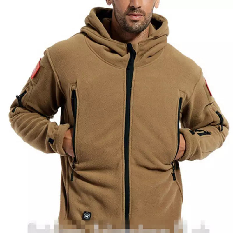 Veste tactique militaire pour homme - Thermique et imperméable