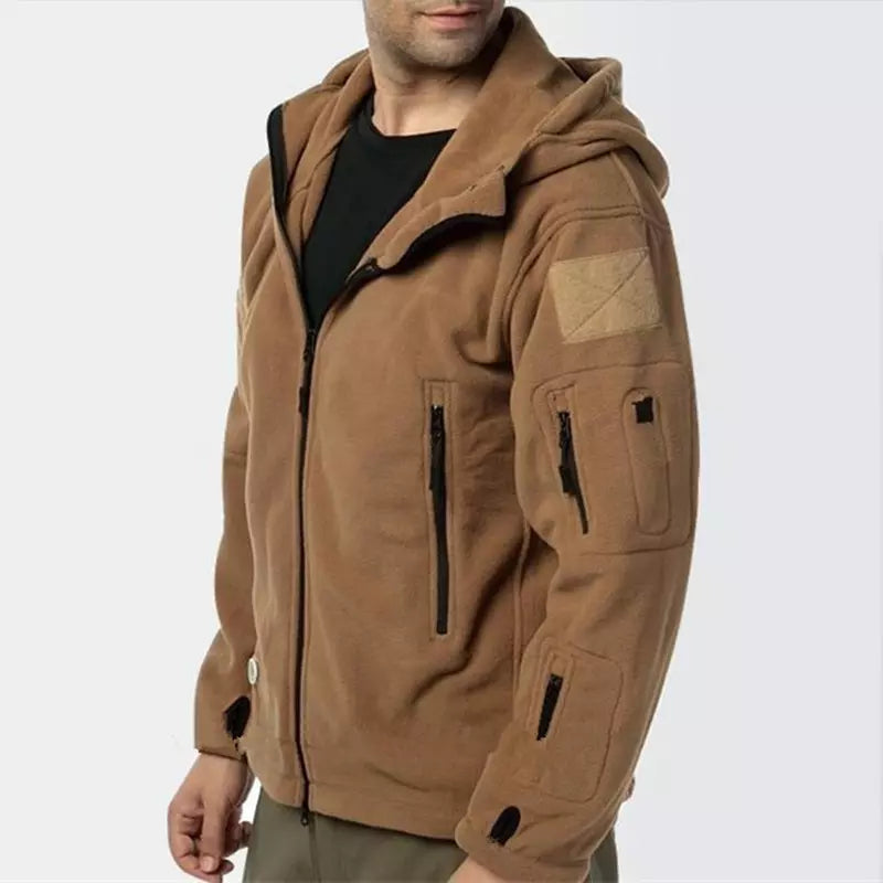 Veste tactique militaire pour homme - Thermique et imperméable