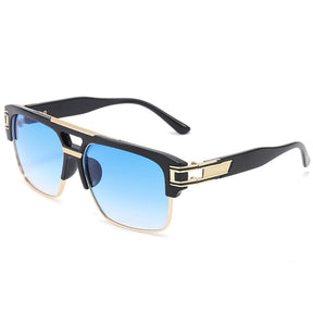 Lunettes de luxe classiques carrées pour hommes - Protection UV400