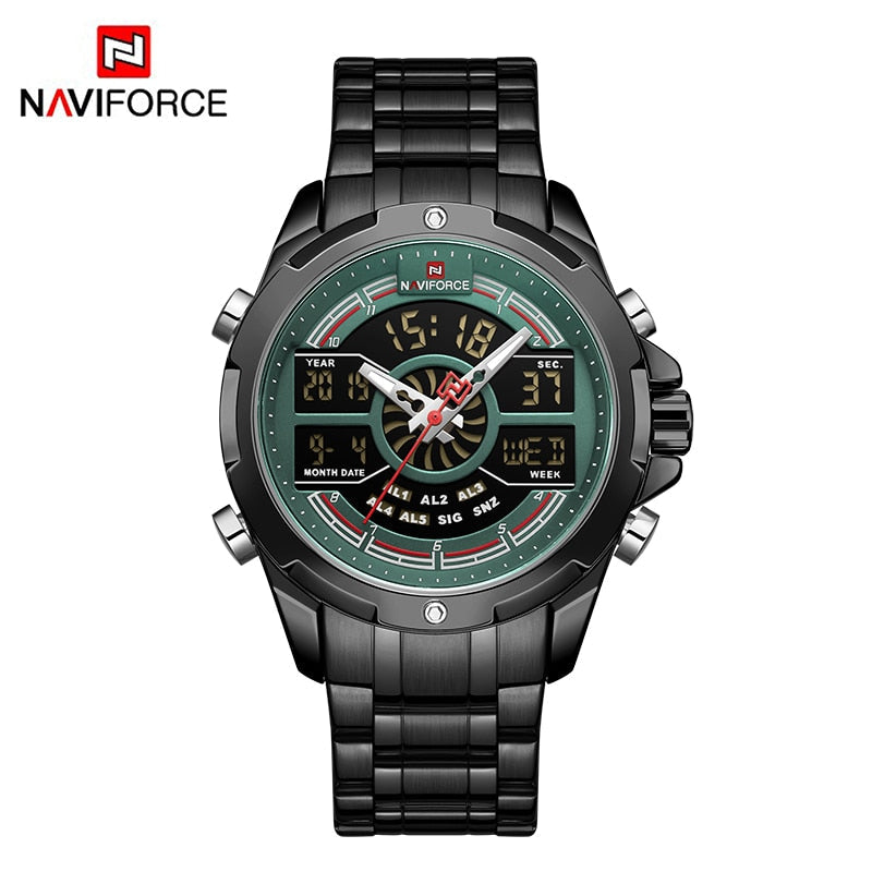 Montre chronographe NaviForce pour hommes