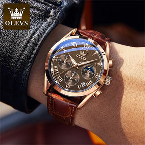 Montre pour hommes OLEVS Moon