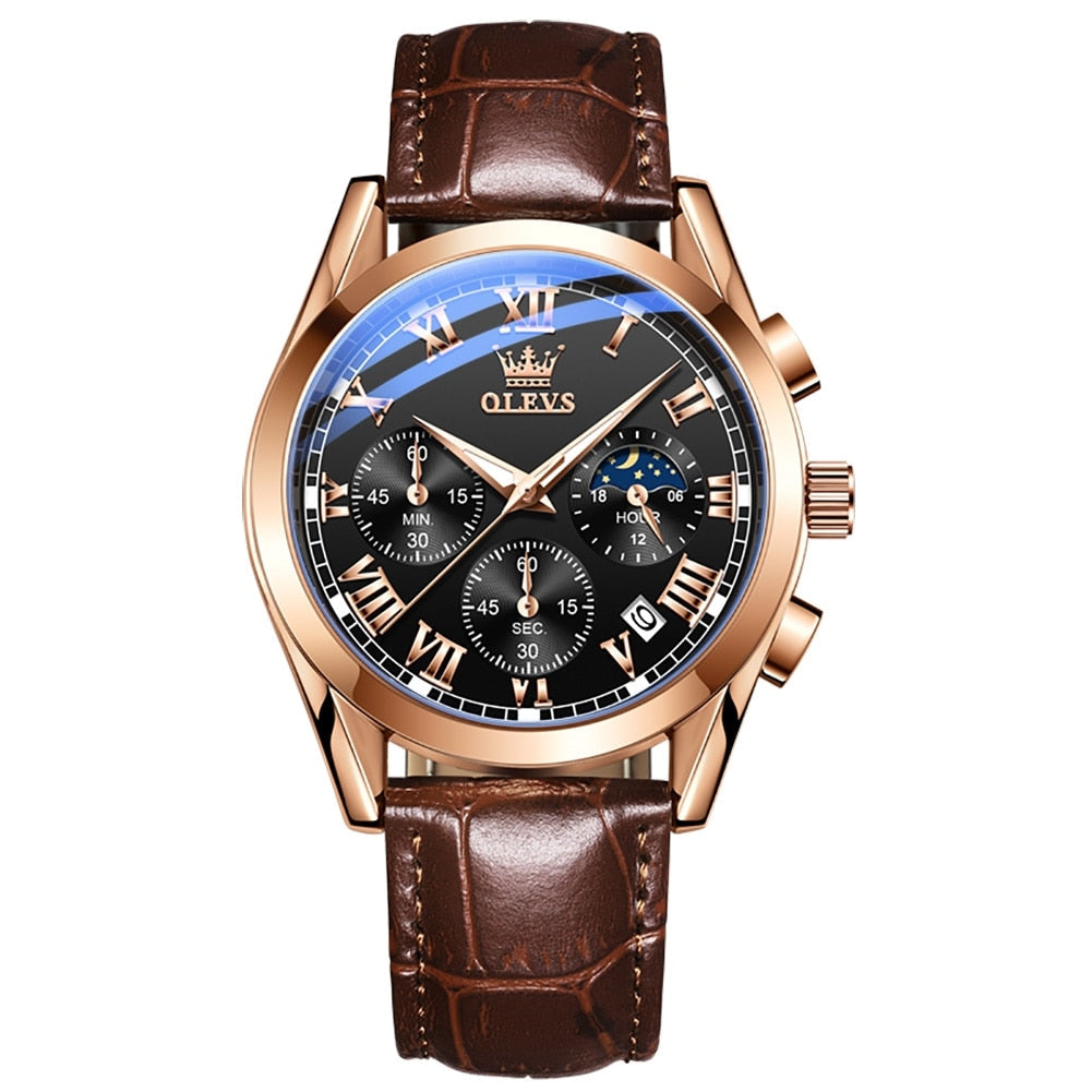 Montre pour hommes OLEVS Moon