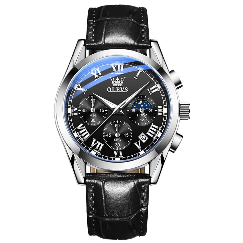 Montre pour hommes OLEVS Moon